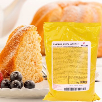 MIX READY CAKE RICOTTA GLUTEN FREE KG 1